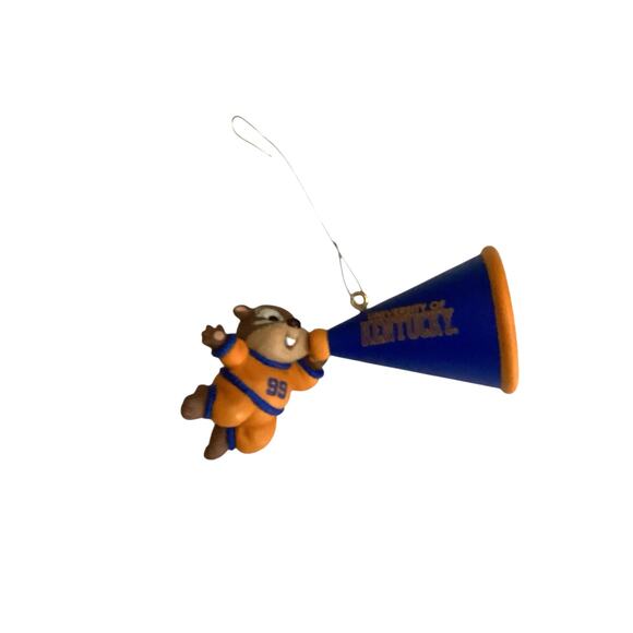 Hallmark Keepsake U of K Beaver with Megaphone Christmas Ornament - Picture 2 of 4